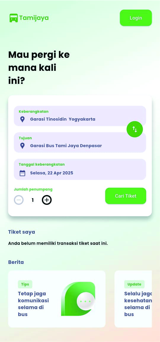 Aplikasi mobile tamijaya